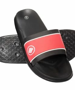 Enzo Men's Slip On Sliders - Black