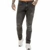 Enzo Mens Skinny Stretch Denim Jeans - Grey 2 Enzo Mens Skinny Stretch Denim Jeans - Grey -Cheap Enzo Sales Shop 01 1