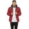 ICON 2 By Enzo Mens Puffer Jacket - Red -Cheap Enzo Sales Shop 0e51db2d446d4056aa5da3680c3cc7cf