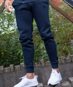 Mens Slim Joggers | Enzo Menswear - Navy -Cheap Enzo Sales Shop 1c4f6a4ebb904c7689600fabdaf94ffe