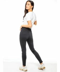 Enzo Womens Skinny Stretch Jeans - Grey -Cheap Enzo Sales Shop 1c83cc93d2ef44a3a705017986d3f062