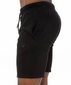 Enzo Mens Fleece Gym Shorts - Black -Cheap Enzo Sales Shop 2b0669fa5987431281eb025dec51cf2d