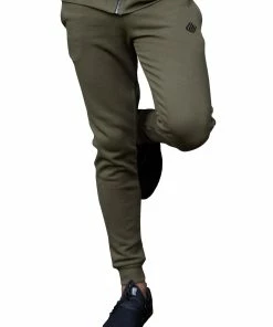 Mens Slim Joggers | Enzo Menswear - Khaki