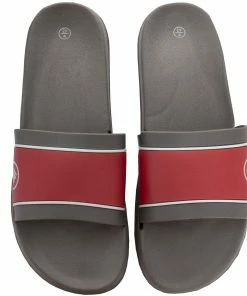 Enzo Men's Slip On Sliders - Grey -Cheap Enzo Sales Shop 2e77fcfbe8a34ed18e18b12ab55417a8