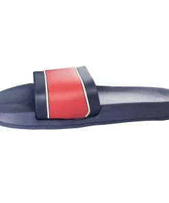 Enzo Men's Slip On Sliders - Navy -Cheap Enzo Sales Shop 307f949ce76d4553a64c48129c709fa1