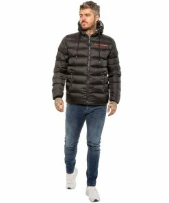 ICON 2 By Enzo Mens Puffer Jacket - Black -Cheap Enzo Sales Shop 3519bbb979d14f789b0dc6d697643668