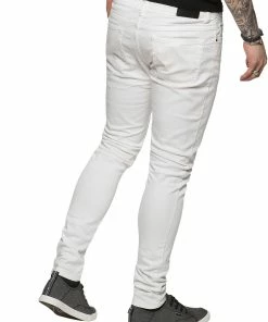 Enzo Mens Skinny Super Stretch Denim Jeans - White 8 Enzo Mens Skinny Super Stretch Denim Jeans - White -Cheap Enzo Sales Shop 399389a286f34f86a79602ddb6cae005