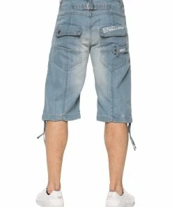 Mens Casual Designer Shorts| Enzo Designer Menswear - Sky Blue -Cheap Enzo Sales Shop 4258f40dc97f40a7a89ff78b771a52d7