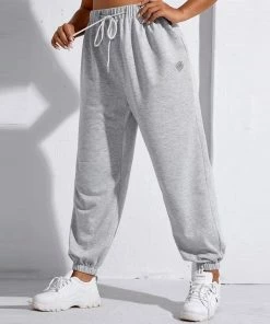 Ladies Oversized Joggers| Enzo Designer Womenswear - Grey -Cheap Enzo Sales Shop 439a925aff444018a17e15aa7f2fa129