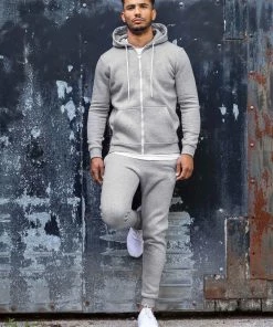 Mens Slim Joggers | Enzo Menswear - Grey -Cheap Enzo Sales Shop 4b3b6352e06442079e797326ea455aa2