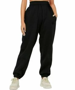 Ladies Oversized Joggers| Enzo Designer Womenswear - Black