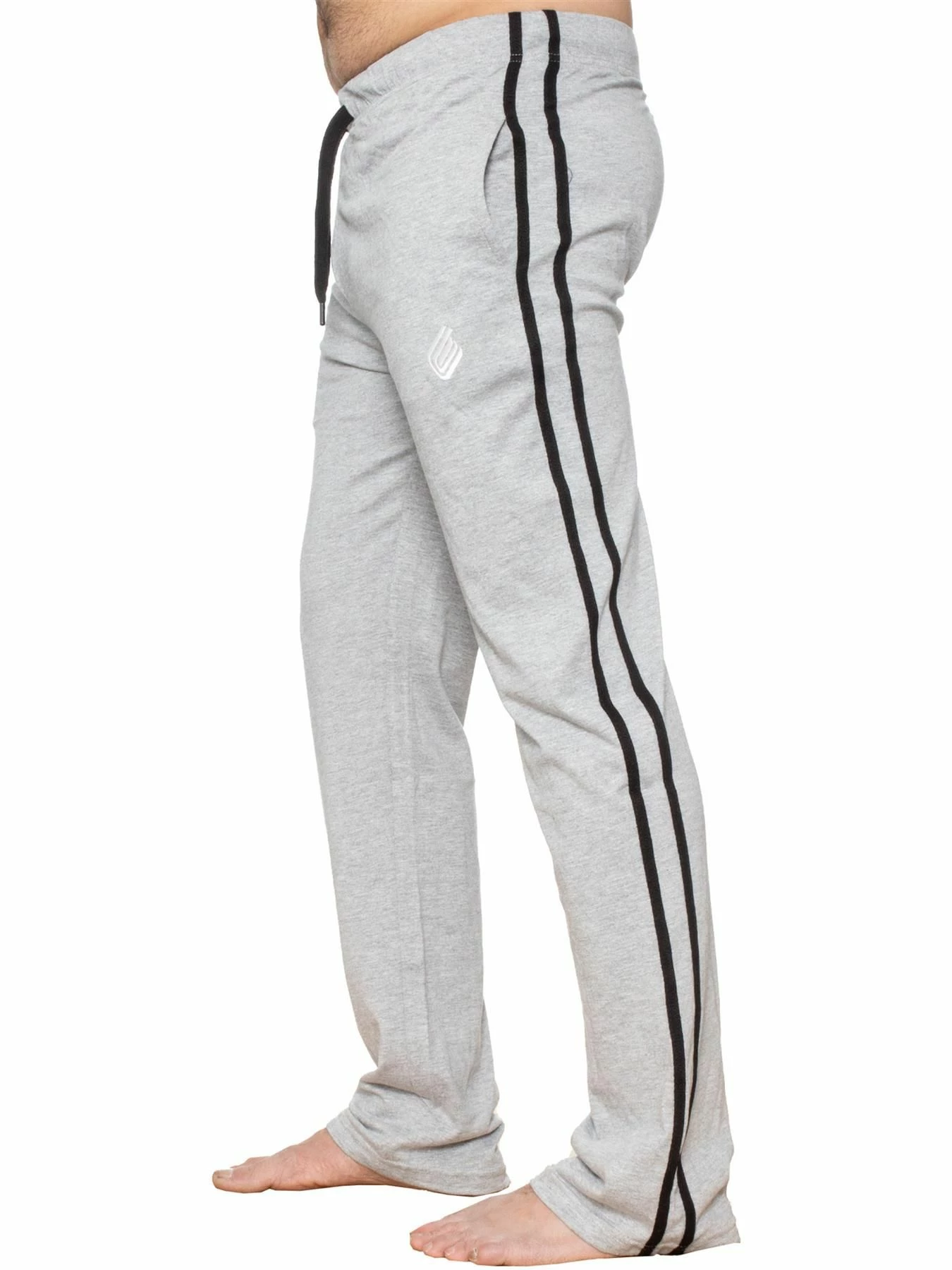 Enzo Mens Lounge Pants - Grey 6 Enzo Mens Lounge Pants - Grey - Image 4