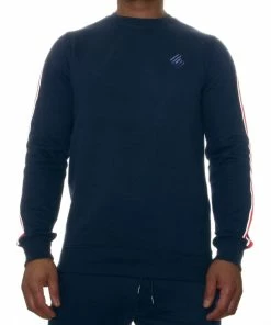 Enzo Mens Sweatshirts - Blue -Cheap Enzo Sales Shop 558a3d95582e4db5a45dc51d3208e349