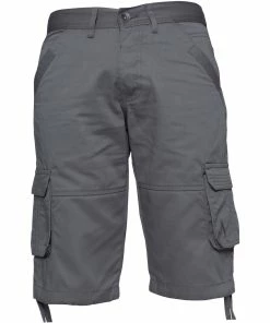 Mens Cargo Combat Shorts| Enzo Designer Menswear - Grey 10 Mens Cargo Combat Shorts| Enzo Designer Menswear - Grey -Cheap Enzo Sales Shop 6a332e874eed410c8a376fa23a424882