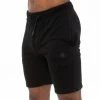 Enzo Mens Fleece Gym Shorts - Black -Cheap Enzo Sales Shop 74b7c54cbb59423d9fba34dfe1926068
