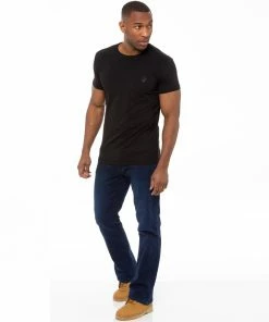 Enzo Mens Bootcut Stretch Denim Jeans - Indigo Blue -Cheap Enzo Sales Shop 7a7b085f011148efa5d0ea783101c7f9