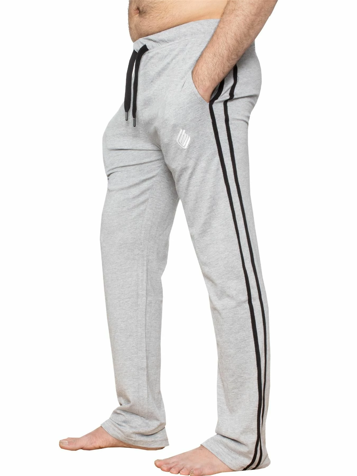 Enzo Mens Lounge Pants - Grey 3 Enzo Mens Lounge Pants - Grey