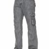 Enzo Men's Combat Denim Jeans - Grey -Cheap Enzo Sales Shop 89e08b7b7b8ac79faa2e8f0308afb118 2
