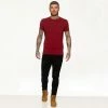 Mens T-Shirt | Enzo Designer Menswear - Red -Cheap Enzo Sales Shop 959a9797dd9b4d8780b92c38bda4fda5