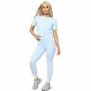 Enzo | Womens Crop Top Tracksuit - Sky Blue -Cheap Enzo Sales Shop 9cf44d0c8f9a44ac9e94df54e20736bf