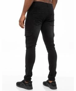 Enzo Mens Skinny Ripped Jeans - Black 11 Enzo Mens Skinny Ripped Jeans - Black -Cheap Enzo Sales Shop aa1ac666c86f417cbcc52618a5d22fb8
