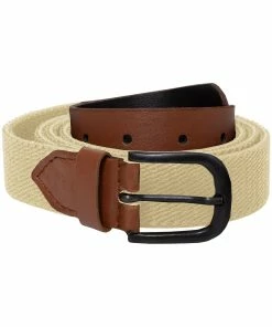 Enzo Accessories Unisex Belt - Stone