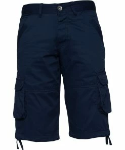 Mens Cargo Combat Shorts| Enzo Designer Menswear - Navy -Cheap Enzo Sales Shop aa9af5a719e24035aa04ef47efcccb53