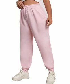 Ladies Oversized Joggers| Enzo Designer Womenswear - Pink