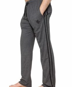 Enzo Mens Lounge Pants - Charcoal