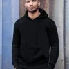Mens Pullover Hoodie | Enzo Designer Menswear - Black -Cheap Enzo Sales Shop b8a54d7a71e6457caed56463dbddb114