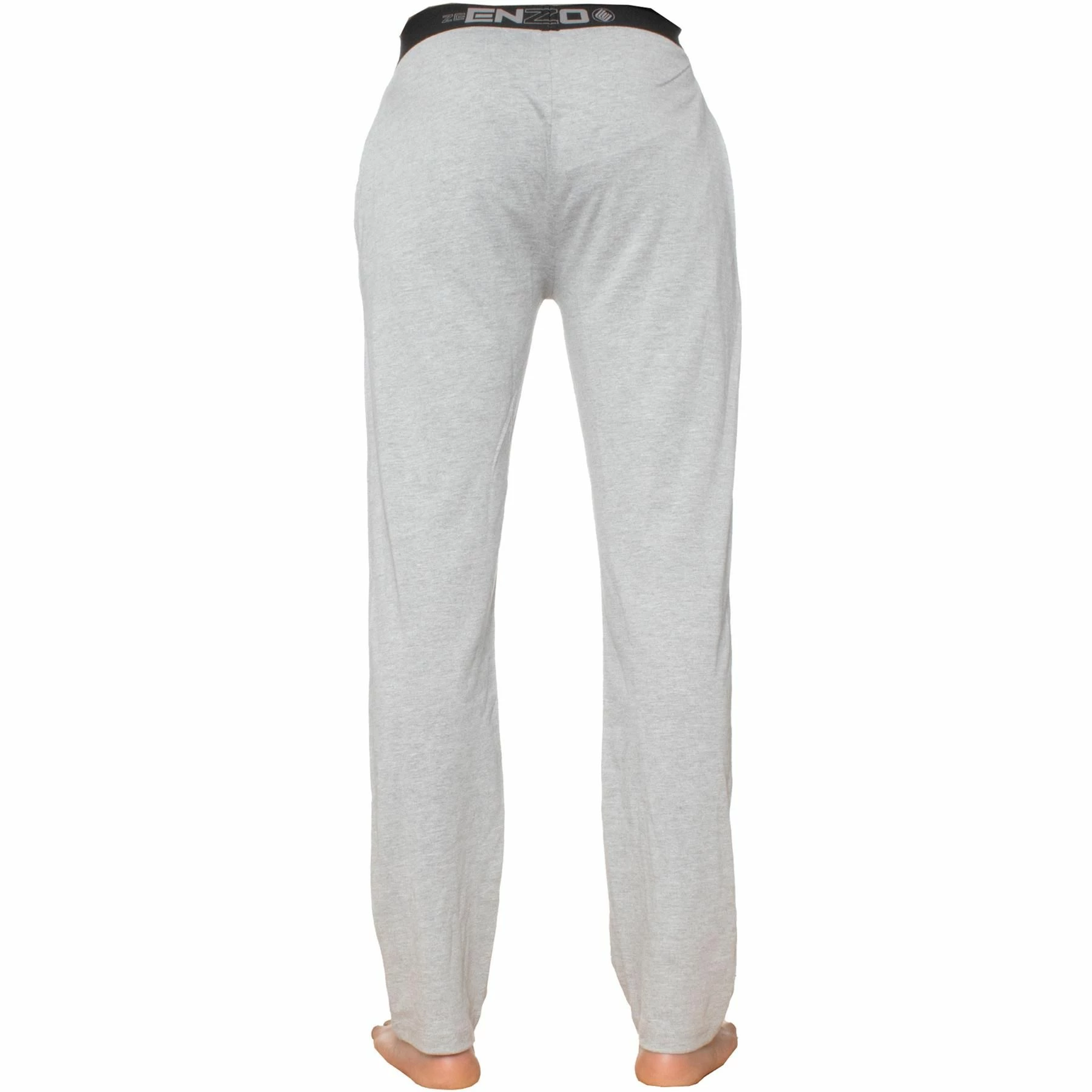 Enzo Mens Lounge Bottoms - Grey 6 Enzo Mens Lounge Bottoms - Grey - Image 4