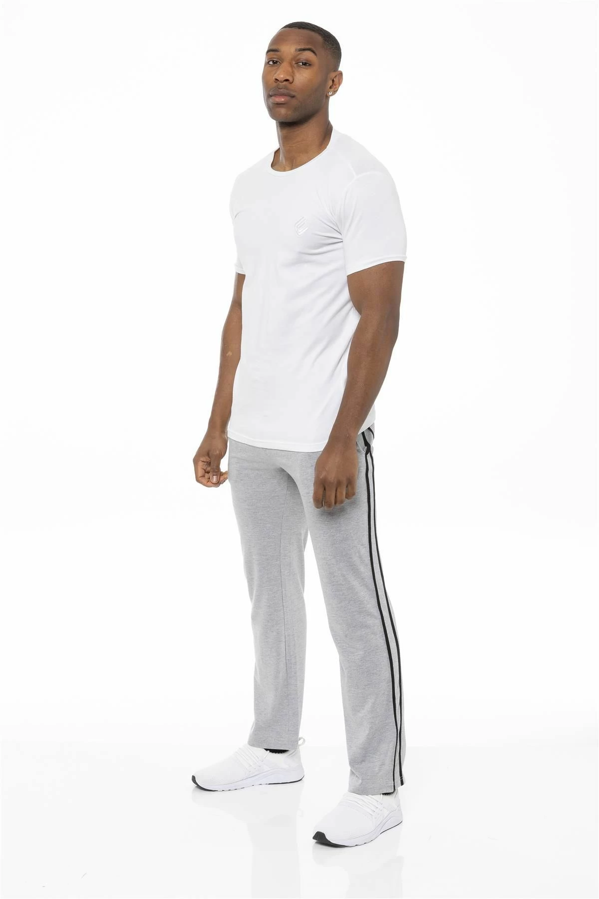 Enzo Mens Lounge Pants - Grey 8 Enzo Mens Lounge Pants - Grey - Image 6