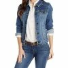 Ladies Stretch Denim Jackets| Enzo Designer Womenswear - Blue -Cheap Enzo Sales Shop d90f15fc7c194e548bcc8fc7cdd78486