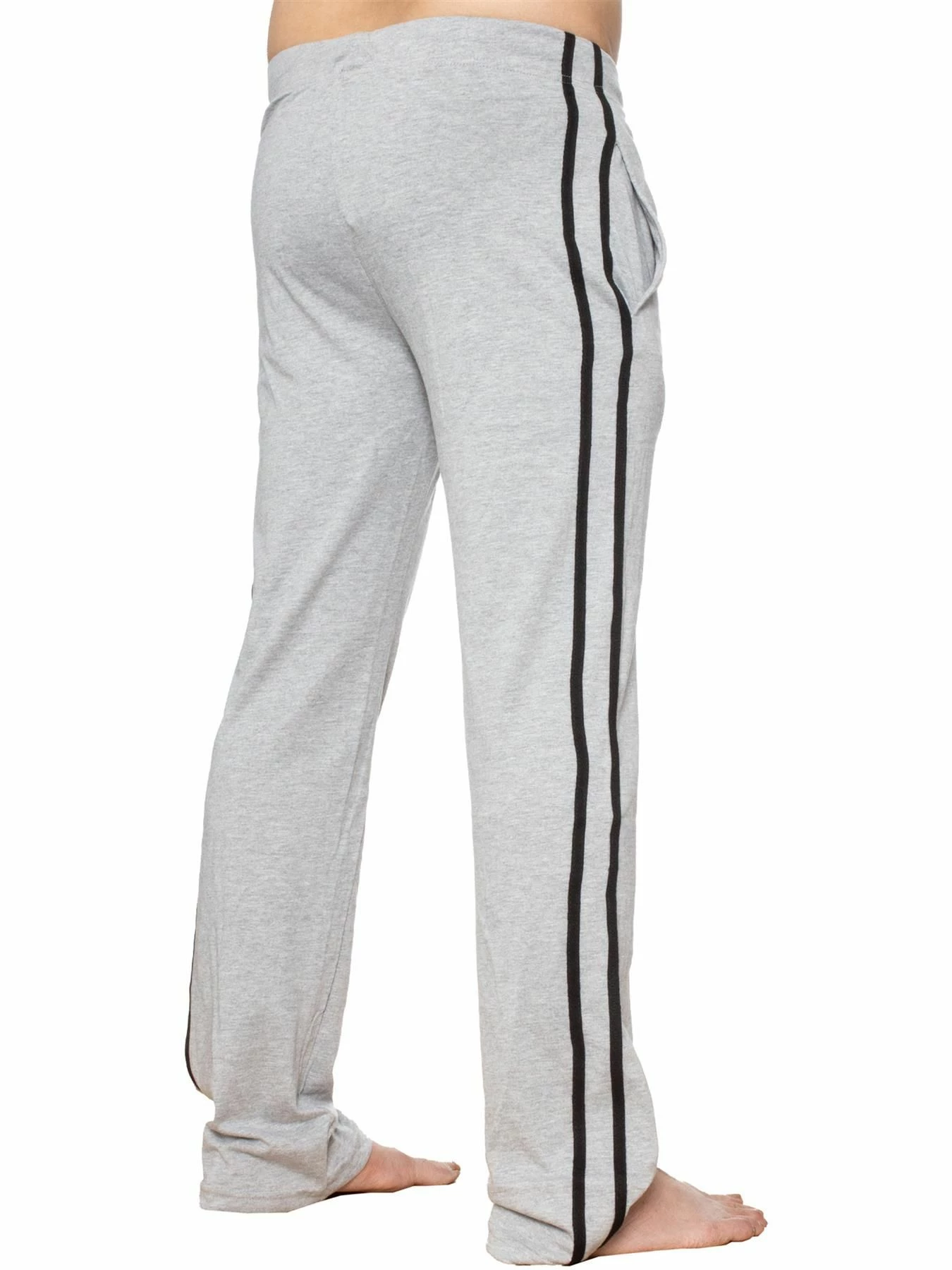 Enzo Mens Lounge Pants - Grey 5 Enzo Mens Lounge Pants - Grey - Image 3