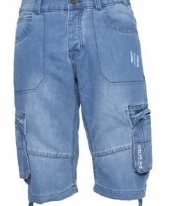 Enzo Mens Cargo Combat Denim Shorts - Sky Blue 9 Enzo Mens Cargo Combat Denim Shorts - Sky Blue -Cheap Enzo Sales Shop dd5180ecbeff4bf880dc8c7eadf0b9e2