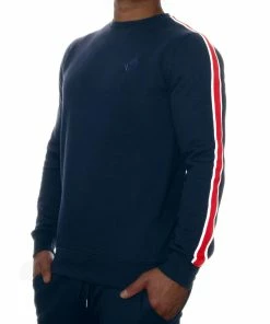 Enzo Mens Sweatshirts - Blue