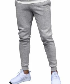 Mens Slim Joggers | Enzo Menswear - Grey