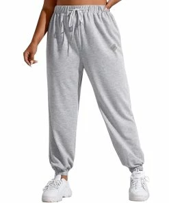 Ladies Oversized Joggers| Enzo Designer Womenswear - Grey