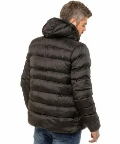 ICON 2 By Enzo Mens Puffer Jacket - Black -Cheap Enzo Sales Shop f4118f83b64c4d209e1ede812f7712a5