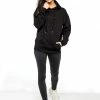 Enzo Ladies Oversized Essential Hoodie - Black -Cheap Enzo Sales Shop faea3beffbb84822920bd49c5da34243