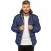 ICON 2 By Enzo Mens Puffer Jacket - Navy -Cheap Enzo Sales Shop fb73072f202c40d98913d4ce32e5a212