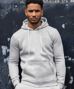 Mens Pullover Hoodie | Enzo Designer Menswear - Grey -Cheap Enzo Sales Shop fc0d65da2b5f412d86596c43537d556b