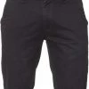 Enzo Men's Slim Fit Stretch Chino Shorts - Black -Cheap Enzo Sales Shop front 25 53