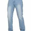 Enzo Men's Designer Regular Fit Denim Jeans - Blue